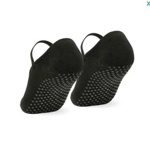 Women's Non-Slip Pilates Yoga Socks Selene Original Adult Plain Ref 7860.003 - 黑色 34-39 - 查看 5