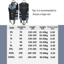 Adult Swimming Vest; Adult Surfing Buoyancy Suit; Portable Kayak And Fishing Life Jacket, No Inflation Required - Multicolor - View 21