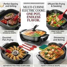 Aoran Electric Frying Pan Gift Set - US A Type Plug(110-127V) - View 8