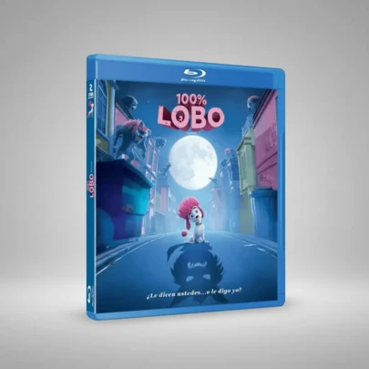 100% Lobo Película Animación Blu-ray Hd Audio Español