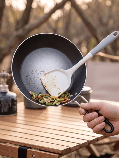 Sartén wok minimalista y moderna - Hecha de aleación de aluminio ligera, diseño extra profundo, revestimiento antiadherente, mango resistente al calor. Esta sartén wok multipropósito tiene un diseño minimalista de unicolor, adecuada para la cocina del hogar, reuniones festivas y cocción diaria, con baja emisión de humo, fácil limpieza y capacidad de freír a alta temperatura. Disponible en múltiples tamaños con gran capacidad.
