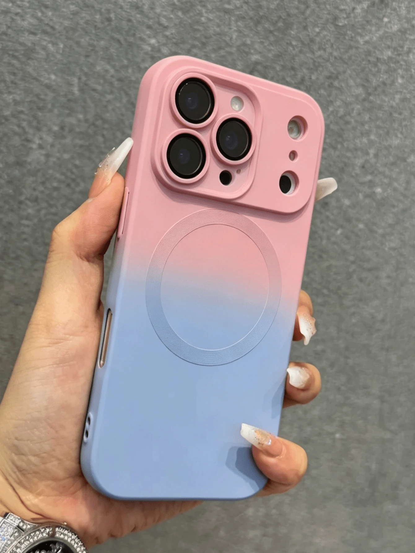 Fashionable Matte Magnetic Phone Case Compatible With IPhone 17 Pro Max, 17Pro, 17 Air, 17, 16, 15, 14 Plus, 13, 12, 11 Pro Max, Glass Lens, Wireless Charging Protective Cover