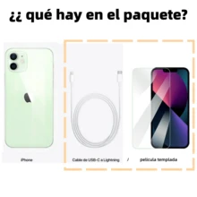 (99 Nuevos) Apple iPhone 12, Verde, Doble Tarjeta Y Doble Espera, La Salud De La Batería Supera El 70%, Con Línea De Carga / Película De Teléfono Móvil Gratuita, Usado - Como Nuevo O Caja Abierta - Verde - Ver 6