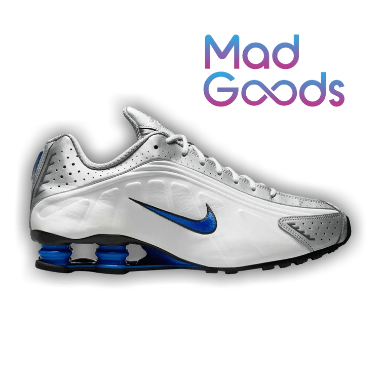 Nike Shox R4 'Orlando' (Unisex) White/Metallic Silver/Royal/Black HQ1988-100 Winter New - White - View 1