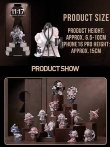 Bộ sưu tập mô hình Labubu POP MART SKULLPANDA Paradox Door Series Blind Box, gồm 12 phiên bản thường và 1 phiên bản bí mật, thiết kế dễ thương nhưng bí ẩn, khung cơ khí, họa tiết hoa lá, chế tác tinh xảo, là món đồ sưu tầm đầy biểu cảm, lý tưởng cho người hâm mộ SKULLPANDA, người sưu tập mô hình Blind Box và những người yêu thích phong cách bí ẩn, món quà hoàn hảo cho bạn bè và người thân. - Nhiều màu - Xem 4