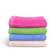 Set Of 4 Soft Hand And Face Towels, 30x60cm, High Absorbency, Modern, Pastel Tones, Bathroom, Washroom, Sports, Gym - Kit 4 (B) - View 2