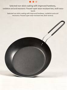 This Modern, Minimalist Non-Stick Chinese Wok Is Made Of Lightweight Aluminum Alloy, Featuring A Deepened Body, Non-Stick Coating, And A Heat-Resistant Handle. Available In Various Sizes And Large Capacities. - View 6