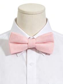 1/2 chiếc nơ đeo cổ trang trọng màu hồng và xanh lá cây đa năng, nơ đeo cổ bằng polyester màu trơn, phù hợp cho cả nam và nữ, thích hợp cho mọi mùa. - Nhiều màu - Xem 8