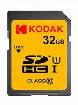 Kodak Kartu memori SD CD310, 32GB/64GB/128GB, kartu kecepatan tinggi V30 U1 A1, perekaman video Full HD, kartu memori kamera digital, Kelas 10, UHS-I, stabil dan tahan lama. - View 8