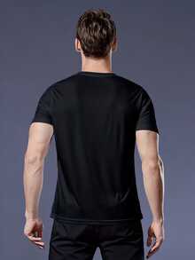 JUST WANNA HAVE Fune Letter Print T-Shirt, Short S Ve Crew Neck Casualfor Summer & Spring, Women'S ClothingSuitable For Leisure And Sports Scenarios - 彩色 - 查看 3