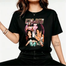Dam-T-shirts - Svart - Visa 6