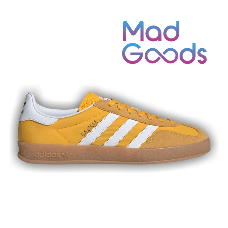 Adidas Gazelle Indoor 'Crew Yellow' (Unisex) Crew Yellow/Cloud White/Almost Yellow IE6606 Autumn New - 黃色 - 查看 1