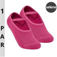 Women's Non-Slip Pilates Yoga Half-Slip Shoes Selene Original Adult Plain Ref 7860.003 - Pink 34-39 - View 6