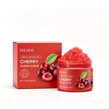 120g,Cherry Body Scrub,Gently Exfoliates The Dead Skin, Removes Dead Skin, Enhances Skin Luster, Softens The Skin, Whitens The Complexion, Hydrates,Moisturizes - Red - View 9