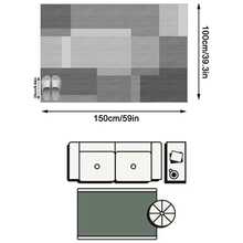 1PC Rug, Carpet, Area Rug, Door Mat, Nordic Modern Creative INS Style - Design Abstract Geometric Color Block Patchwork Pattern - Outdoor Carpet, Entrance, Balcony, Garden, Outdoor, Patio, Living Room, All Season Soft Machine Washable Rug Mat, Home Decor - Multicolor - View 15