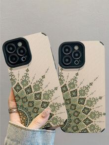 1个新款时尚优雅图案防震保护手机壳，日常必备保护，设计精美，适合作为礼物送给亲朋好友，兼容 17/17Air/17Pro/17ProMax/ 16/16Plus/16Pro/16ProMax/ 15/15Plus/15Pro/15ProMax/ 14/14Plus/14Pro/14ProMax/ 13/13Pro/13ProMax/ 12/12Pro/12ProMax/ 11/ 11Pro/11ProMax - 彩色 - 查看 3