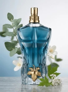 Jean Paul Gaultier Le Beau 男士淡香水喷雾 EDT 香水 2.5盎司/75毫升 4.2盎司/125毫升 木质芳香调 男友丈夫父亲兄弟生日毕业派对旅行露营户外活动校园旅行节日周年纪念秋季圣诞节秋季造型 - 美東時間 - 查看 1