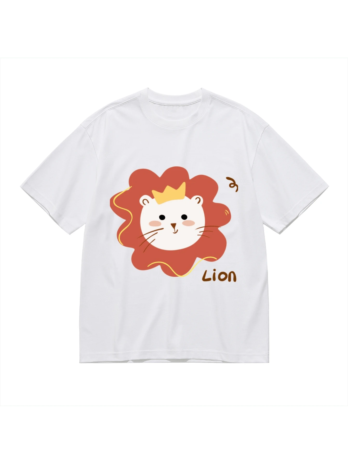 Camiseta unisex estampada nueva de 2026, disponible en blanco y negro, prenda informal de algodón para verano - Blanco - Ver 1