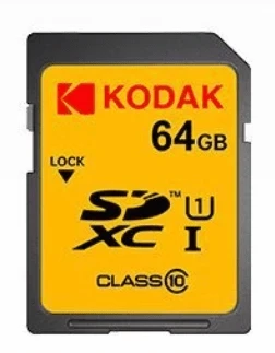 Kodak Kartu memori SD CD310, 32GB/64GB/128GB, kartu kecepatan tinggi V30 U1 A1, perekaman video Full HD, kartu memori kamera digital, Kelas 10, UHS-I, stabil dan tahan lama. - View 7