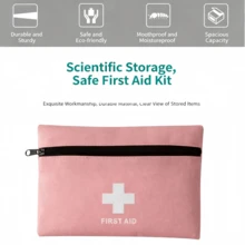 Compact Emergency First Aid Kit Travel Home Outdoor Medical Supplies Storage Bag Portable And Lightweight - Multicolor - View 5