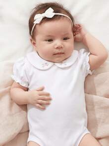 Baby Girls Bodysuits - White - View 10