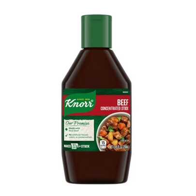  Knorr Concentrated Beef Stock Gluten Free 8.45 Oz Jar