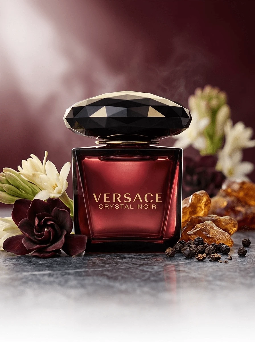 Versace Nước hoa xịt Crystal Noir Eau De Parfum dành cho nữ EDP Nước hoa 3oz/90ml Hương hổ phách Hoa Bạn gái Vợ Mẹ Bạn bè Sinh nhật Tiệc tốt nghiệp Du lịch Cắm trại Ngoài trời Trường học Chuyến đi khuôn viên trường Lễ hội Kỷ niệm Văn phòng Mùa thu Mùa thu Giáng sinh Phong cách mùa thu - Crystal Noir EDP-Tester - Xem 1