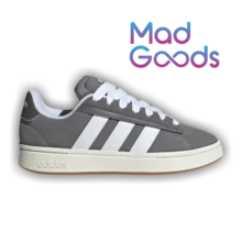 Adidas Grand Court Alpha 'Grey White Gum' (Unisex) Grey Four/Cloud White/ JR0542 Summer New - Grey - View 1