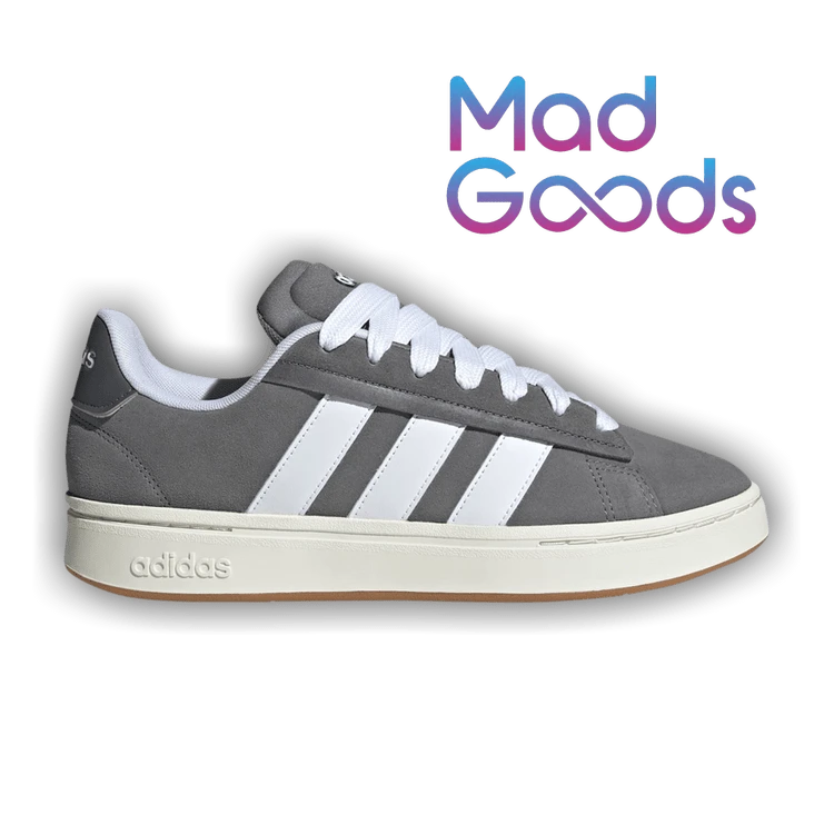 Adidas Grand Court Alpha 'Grey White Gum' (Unisex) Grey Four/Cloud White/ JR0542 Summer New - Grey - View 1