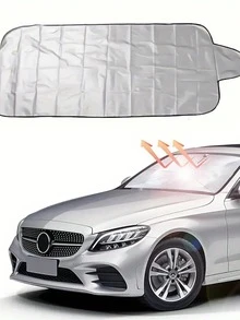 通用防水汽车罩 - 全车罩。采用抗紫外线、防雨、防尘、防雪、耐热的PEVA材质，四季皆宜，有效保护您的爱车。防尘，汽车配件，汽车罩 | 时尚汽车罩 | 耐用汽车罩，雪地汽车罩，全天候户外汽车罩，汽车雪地罩，汽车罩，轿车罩，汽车雪地罩，冬季汽车罩 - 彩色 - 查看 4