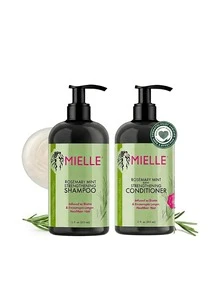 Mielle Organics 【洗发水套装】迷迭香薄荷强韧洗发水+迷迭香薄荷强韧护发素 355毫升*2 - 洗髮+護髮素 - 查看 2