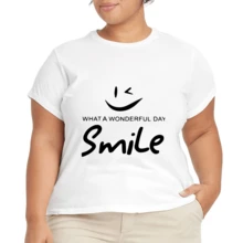 Camiseta unisex estampada nueva de 2026, disponible en blanco y negro, prenda informal de algodón para verano - Blanco - Ver 4