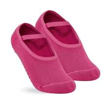 Women's Non-Slip Pilates Yoga Half-Slip Shoes Selene Original Adult Plain Ref 7860.003 - Pink 34-39 - View 5