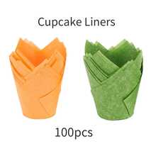Tulip Cupcake Liners, Baking Paper Cups, Baking Tools, Cupcake Liners - View 15