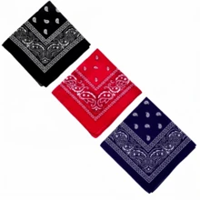 Premium Printed Bandana Scarf - Classic Style And Total Versatility - Kit Of 3 Units_P.V.A - View 12