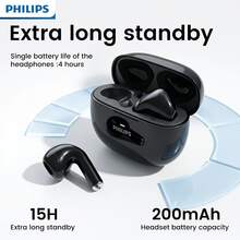Philips New Bluetooth Earphones, Wireless Semi-in-ear, Sports Noise Reduction, High Sound Quality, Compatible with Apple and Xiaomi - 查看 4