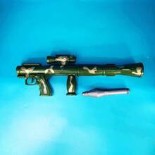 Toy RPG Rocket Launcher Model With Missile, Chicken Cannon Barrle Design, Fun Mortar Gift - Multicolor - View 11