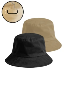 2 chiếc mũ xô kiểu retro màu trơn, unisex, có thể điều chỉnh, phù hợp cho mặc hàng ngày, cô dâu, lễ hội Mardi Gras, đám cưới, phong cách Y2K, đi biển, quà tặng, tiệc độc thân, du lịch, giáo viên, học sinh, đồ dùng cần thiết cho kỳ nghỉ, mũ cho nữ, trận đấu bóng, World Cup. - Mũ của ngư dân - Xem 11