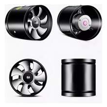 Extractor Silencios Humo Aire Maquina Laser Tubo Axial - Negro - Ver 9