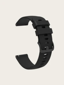 18mm 20mm 22mm Soft Silicone Strap For Active 6/5, Approach S50, Venu Sq 2, Venu 2/2s, Venu 3/3s, Forerunner 570 42mm/47mm, Galaxy Watch/4/5/6/7, Active 2, Watch/GT3/GT4/GT5/GT5pro/GT3pro 46mm, Active/Active2, GTS3/GTS4, Watch5 Active/Watch5 Lite - A - View 22