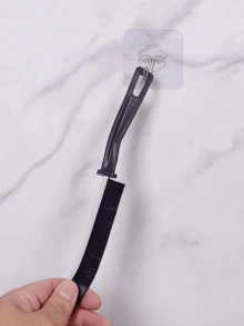 多功能长柄清洁刷，缝隙清洁刷，多用途清洁刷工具，浴室缝隙刷，小型清洁刷，瓷砖缝隙刷，厨房刷，不锈钢清洁工具，无需电源，适用于客厅、卧室、浴室、厨房、家具 - 中等强度手柄刷，可清洁墙面，家居必备 - 多色 - 查看 11
