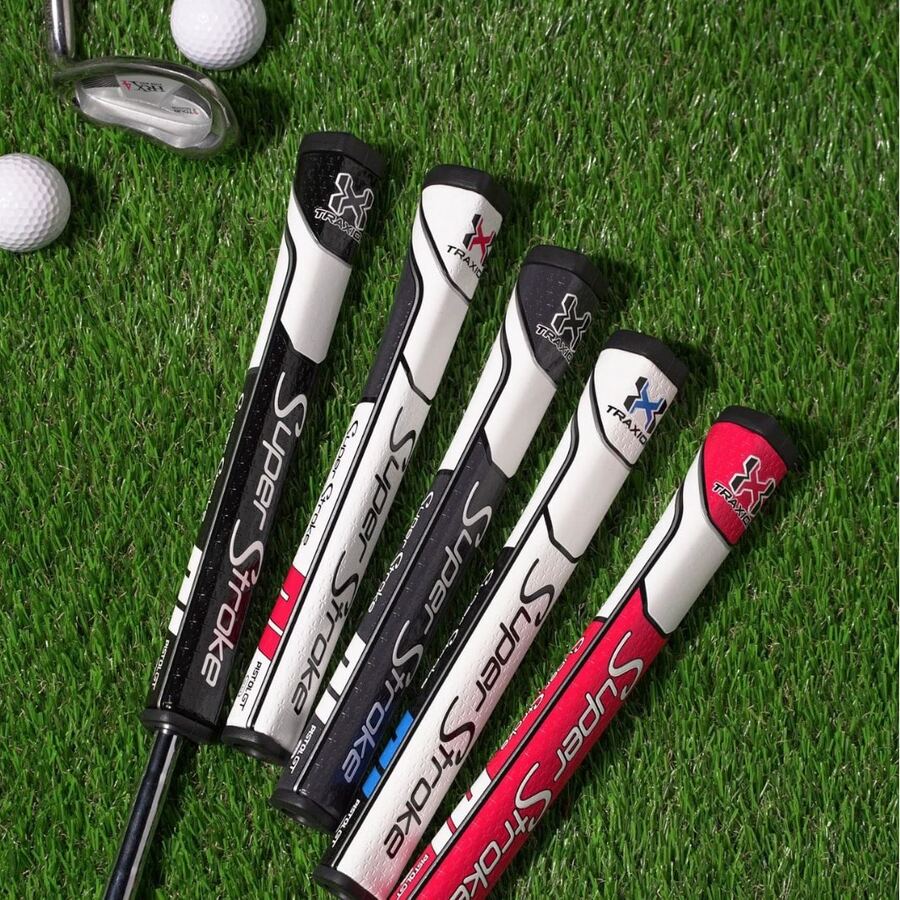 1pc New Golf Putter Grip, Pistol Style, PU Material - Multicolor - View 1