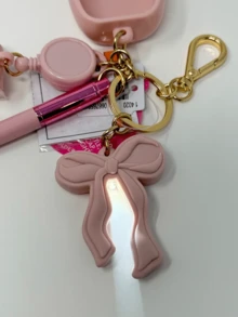 Keychain Holder Gel Holder Included At Random Bath B&BW Original Silicone And Glitter Figures Boot Flower Basket Cake Coquette Heart SEAHORSE BANANA SUITCASE BUTTERFLY CHRISTMAS CEREAL MILK Apple Villain FROSTY SAUSAGE Princesses Crown Castle Flamingo Carrot Rabbit Chocolate Turtle - 西瓜粉 - 查看 2
