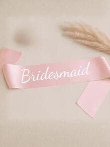 1/5/20pcs Customized Satin Strap, Printable With Personalized Text/Logo/Pattern, 160cm Length, 12 Color Options, Comes With Safety Pin, Suitable For Mother's Day, Singles Party, Wedding, Birthday, Graduation Party, Made Of High-Quality Smooth Fabric, Adorable & Unique Party Accessory - Multicolor - View 11