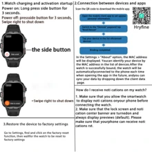 2026 Unisex High-Definition Touch Screen Smart Watch: Calling/Wireless Messaging/Multiple Sports Modes/Remote Camera/Fitness Tracker, USB Charging, LED Outdoor Light, Silicone Strap, Smart Connection, Suitable As Holiday Gift For Couples, Elders, Friends, Classmates - Multicolor - View 10