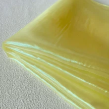 Kain Jaring Jahit Chiffon Tipis Laser Berwarna-warni 150cm*100cm Benang Kaca Transparan Fluorescent Sutra Chiffon - MultiWarna - View 8