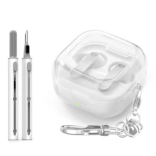 Ốp bảo vệ cho Galaxy Buds 4 Pro/Buds 4 Case 2026, chống sốc chuẩn quân sự, chất liệu TPU mềm trong suốt cao cấp, kèm bộ dụng cụ vệ sinh. - Nhiều màu - Xem 11