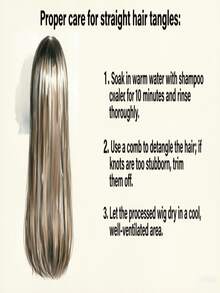 Peruca Sintética Frontal de Renda 13*4 com Densidade de 180%, 66 cm, Preta, Com Cabelo de Bebê, Sem Necessidade de Cola, Resistente ao Calor e Respirável, Material de Fibra Sintética, Linha de Cabelo Natural, Livre de Divisão, Adequada para Festa e Uso Diário - Preto - Visão 10