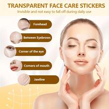 90pcs Invisible Silicone Face Lift Patches - Anti-Allergic Forehead & V-Line Tapes, Rejuvenating Effect, Smoothing Wrinkles, Natural & Convenient - Multicolor - View 6