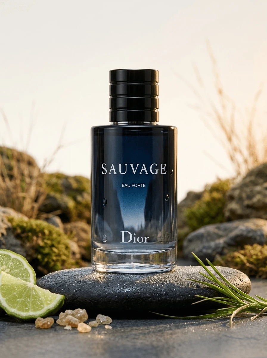 Christian Dior Sauvage Eau Forte 男士香水喷雾 0.34盎司/10毫升 木质芳香调 现代阳刚 尊贵奢华 男友 丈夫 父亲 兄弟 生日 毕业派对 旅行 露营 户外 学校 校园旅行 节日 周年纪念 秋季 万圣节 秋季造型 闪亮 夜生活 商务 休闲 尊贵奢华 永恒经典 - Parfum - 查看 1